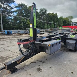 HM Twin Axle Hook loader trailer 18t