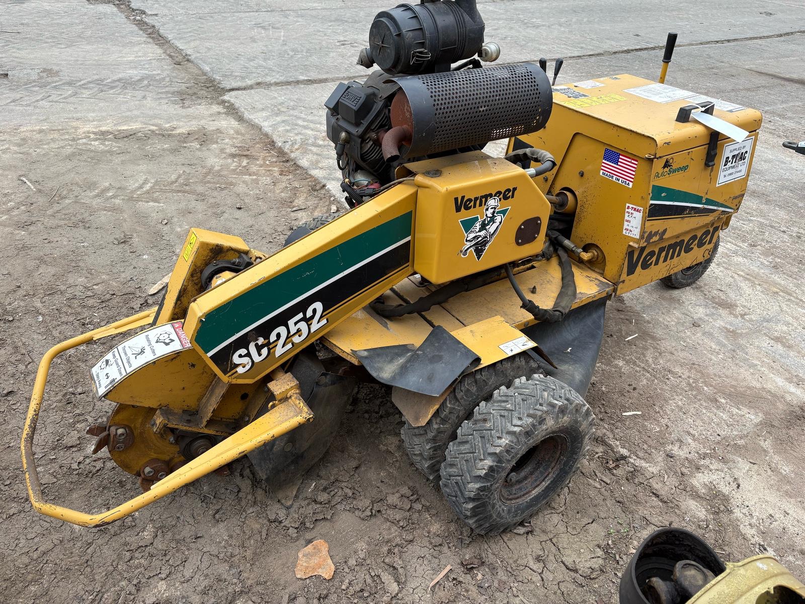 Vermeer SC252 New Jackshaft – OEM 109225001 For Stump Grinder
