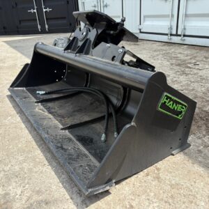 Haner MS08A Twin Ram Tilt Grading Bucket