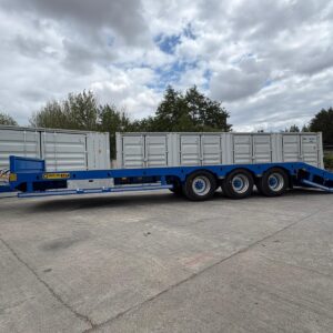 Barford 32ft Hydraulic Beavertail Bale Trailer